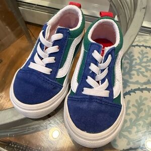 Vans-Brand new, never worn! Kids Sneakers in Blue and Green